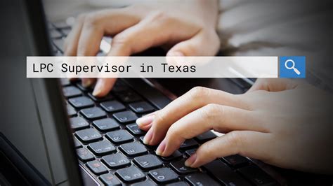 LPC and LMFT Supervisors are responsible for providing ongoing training, oversight, and experiences so that supervisees are able to deliver effective and . . List of lpc supervisors in texas